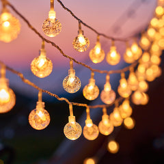 Outdoor camping ambient light string tent arrangement hanging lights canopy small bulbs decorative lights with stall lights flashing lights string